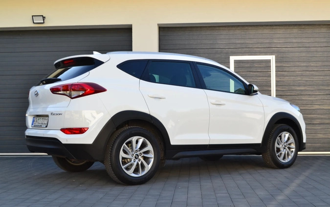 Hyundai Tucson cena 69900 przebieg: 110000, rok produkcji 2018 z Gryfino małe 781